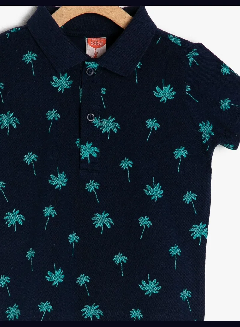KOTON Polo Neck T-Shirt