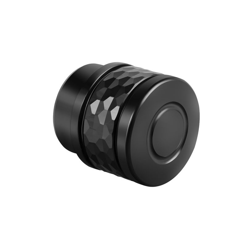 BILLFARO Volume Control KnobExtended Protective Decorative Volume Dial Rotary Knob Accessories for Corvette C8 Stingray Coupe Z51 ConvertibleHTC 2020 for C8 Z06ERay 2023 Style 2 Black - Image 2