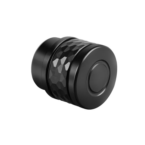 BILLFARO Volume Control KnobExtended Protective Decorative Volume Dial Rotary Knob Accessories for Corvette C8 Stingray Coupe Z51 ConvertibleHTC 2020 for C8 Z06ERay 2023 Style 2 Black - Image 1