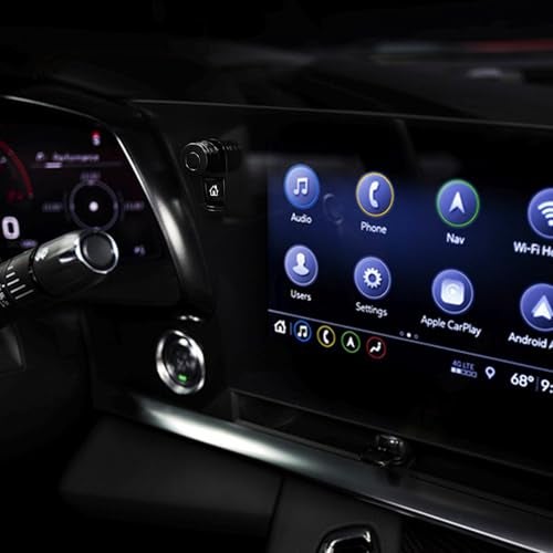BILLFARO Volume Control KnobExtended Protective Decorative Volume Dial Rotary Knob Accessories for Corvette C8 Stingray Coupe Z51 ConvertibleHTC 2020 for C8 Z06ERay 2023 Style 2 Black - Image 3
