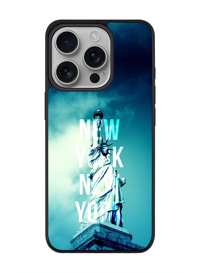 Stylizedd For iPhone 16 Pro Case [Compatible with MagSafe] Slim Magnetic cover Phone Case iPhone 16 Pro -New York New York - Image 1