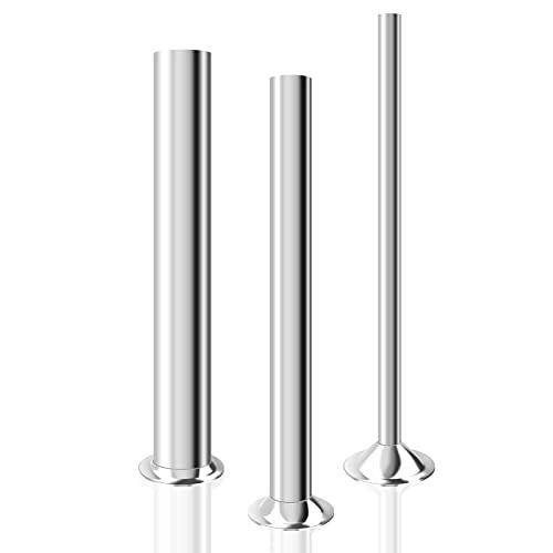 Wutfly 3 Sizes Stainless Steel Sausage Stuffing Tubes and Sausage Stuffer Funnels for LEM Sausage Stuffers - Image 1