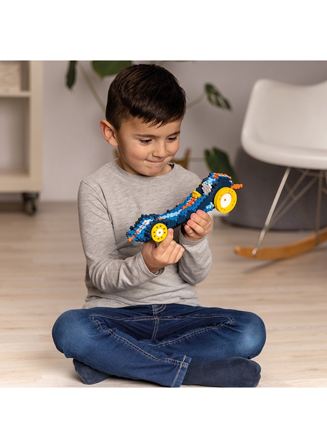 Plus-Plus Dragster  Creative Building Blocks, Construction Toy, Plusplus Go, 275 Pieces  - Image 4