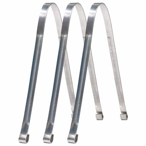 Nurpi steel Tongue Cleaners flat design for adult pack of (3) - Image 1