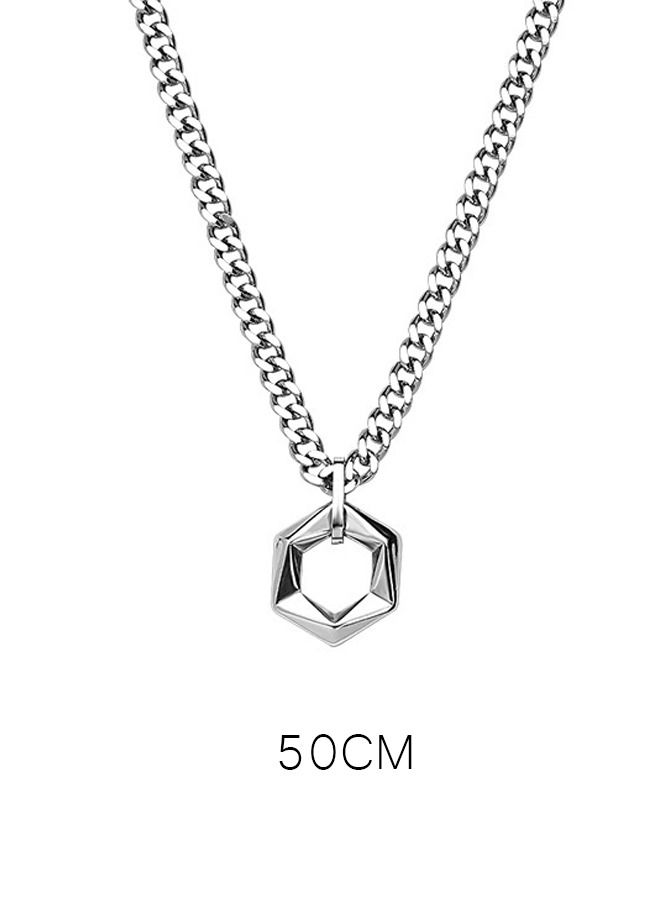 DUNISO Fashionable Pendant Necklace Chain Cool Sweater Chain for Men and Women Jewelry Gift for Lover and Friend - Image 4