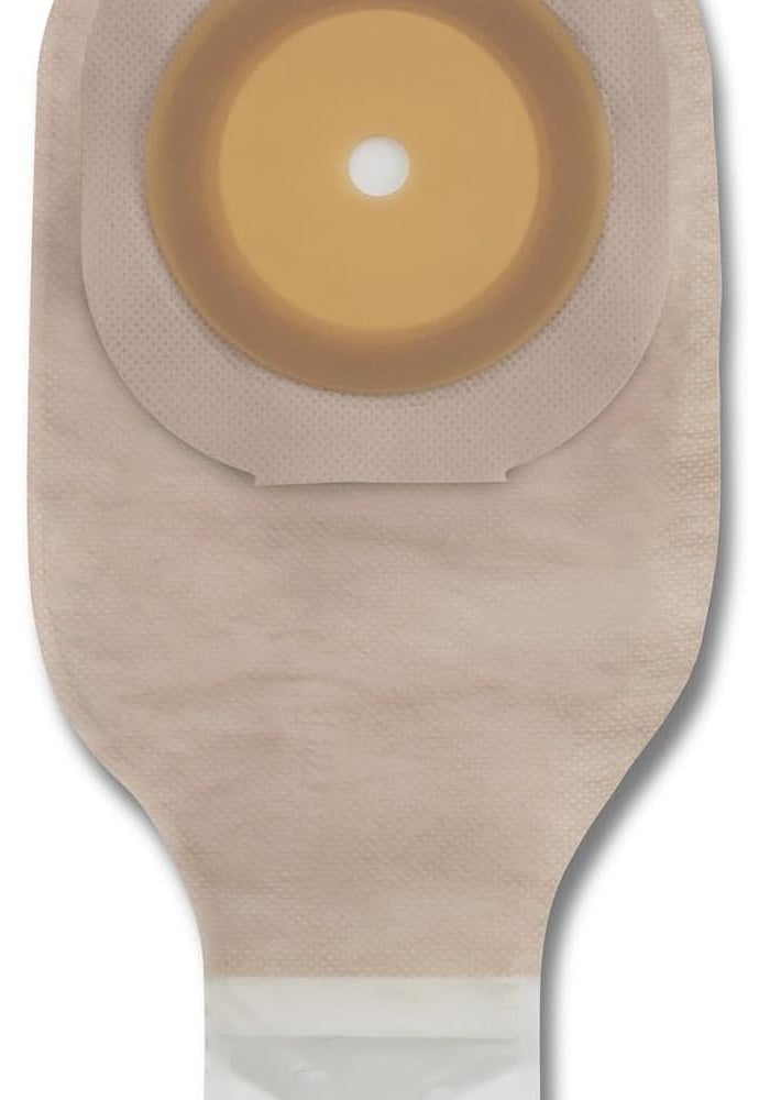 Hollister Premier Colostomy Pouch Drainable One-Piece System, 12" Length, Transparent, 10 Count - Image 2