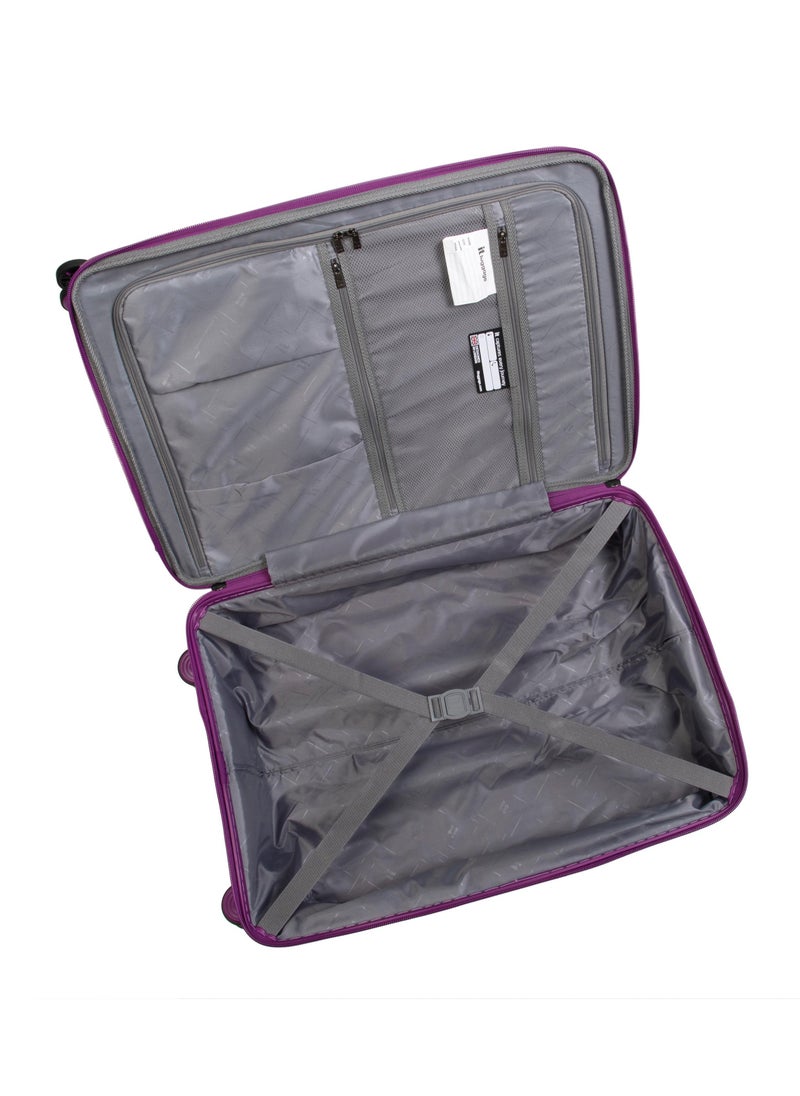 it Luggage it luggage Spontaneous, Unisex Polypropylene Material Hard Case Luggage, 8x360 degree Spinner Wheels, Expandable Trolley Bag, TSA Type lock,15-2881-08, Size Medium, Color Lilac Purple  - Image 4