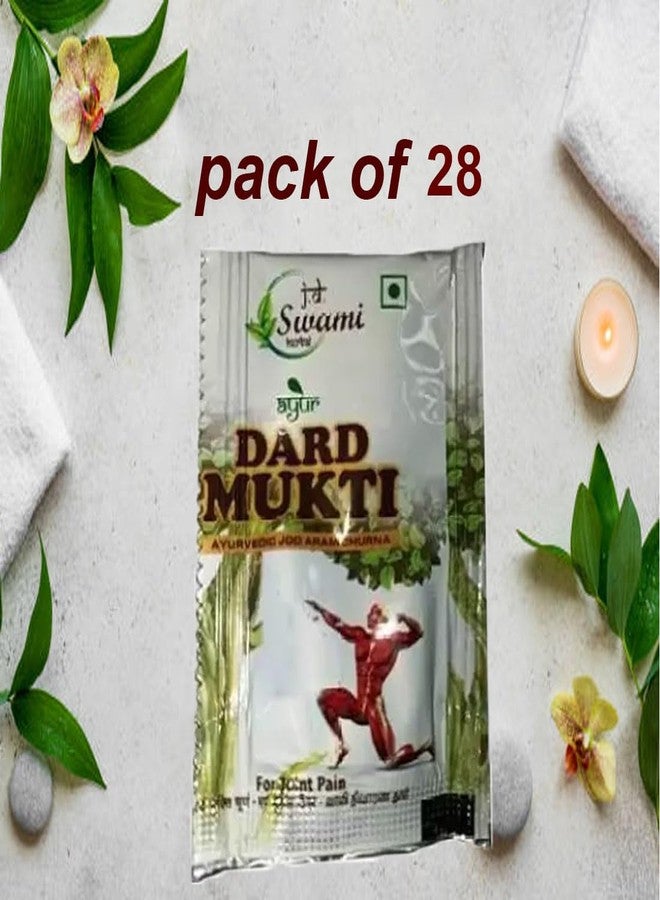 DARD MUKTI POWDER | JD SWAMI | 28 POUCHES | PURE HERBAL AND SAFE - Image 2
