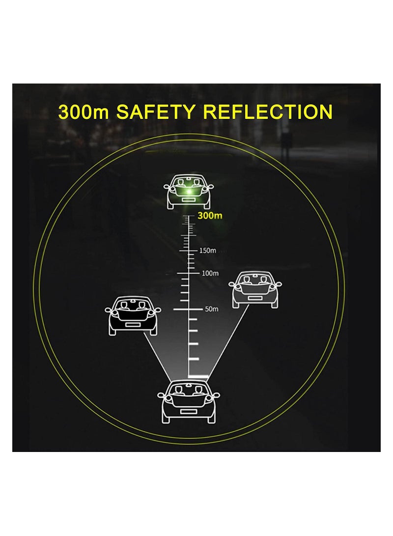 6 Pieces Of Car Warning Safety Reflective Stickers Reflective Bumper Stickers Car Bumper Fender