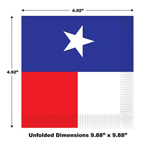 Beistle Texas Beverage Napkins - Image 2