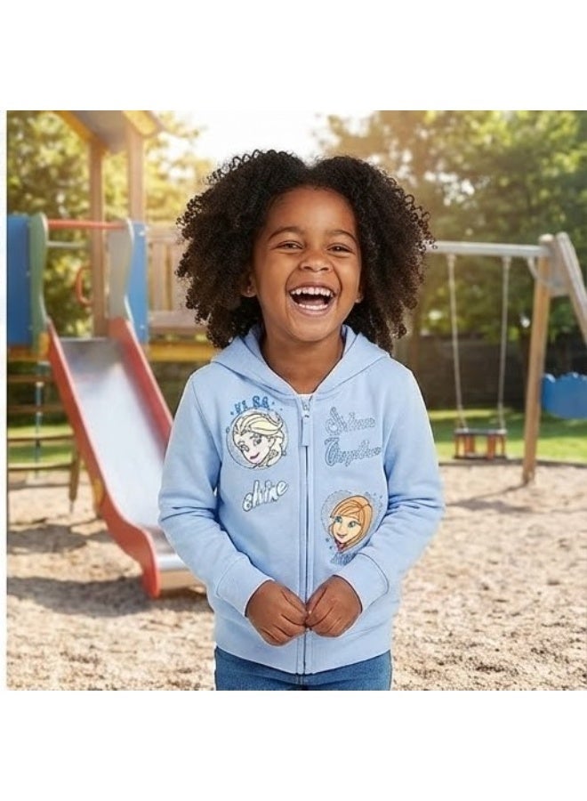 Disney frozen sweat jacket hoodie for girls by kids TV - Image 3