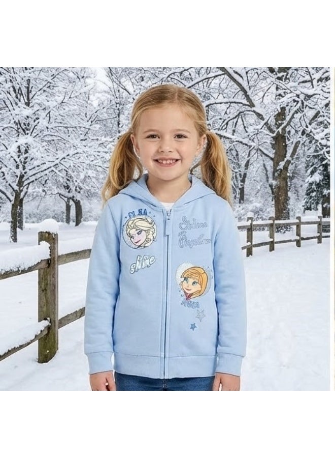 Disney frozen sweat jacket hoodie for girls by kids TV - Image 2