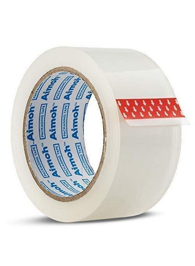 Aimoh 12 Rolls Heavy Duty Clear Packing Tape Acrylic Adhesive 2.7Mil Super Strong Commercial Grade Size 1.88 X 60 Yard 3 Inch Core Refill Movingpackagingshipping 6 Rolls (11632) - Image 3