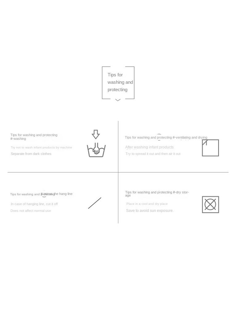 1-Piece Cartoon Blue Daisy Baby Blanket - Image 4