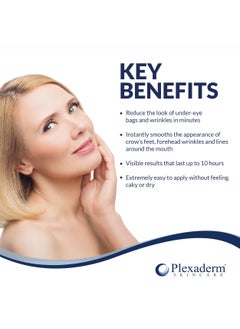 Plexaderm Rapid Reduction Eye Serum - Advanced Formula Anti Aging Visibly Reduces Under-Eye Bags, Wrinkles, Dark Circles, Fine Lines & Crow's Feet Instantly Instant Wrinkle Remover for Face  - Image 5