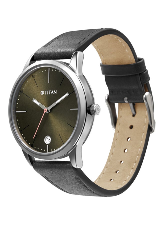 TITAN Leather Analog Wrist Watch 1806SL06  - Image 2