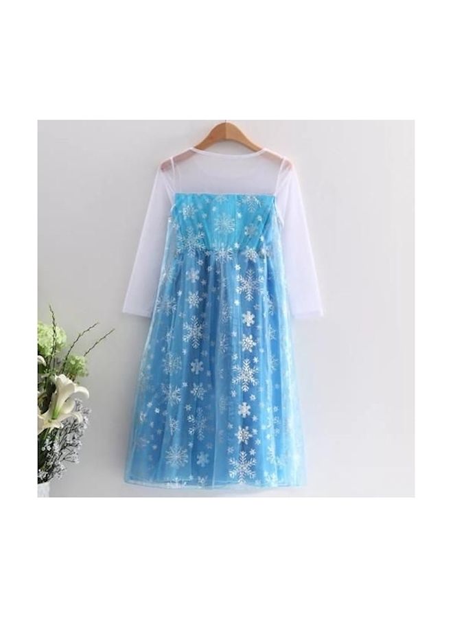 NIBEMINENT Frozen Elsa Fancy Dress Costume