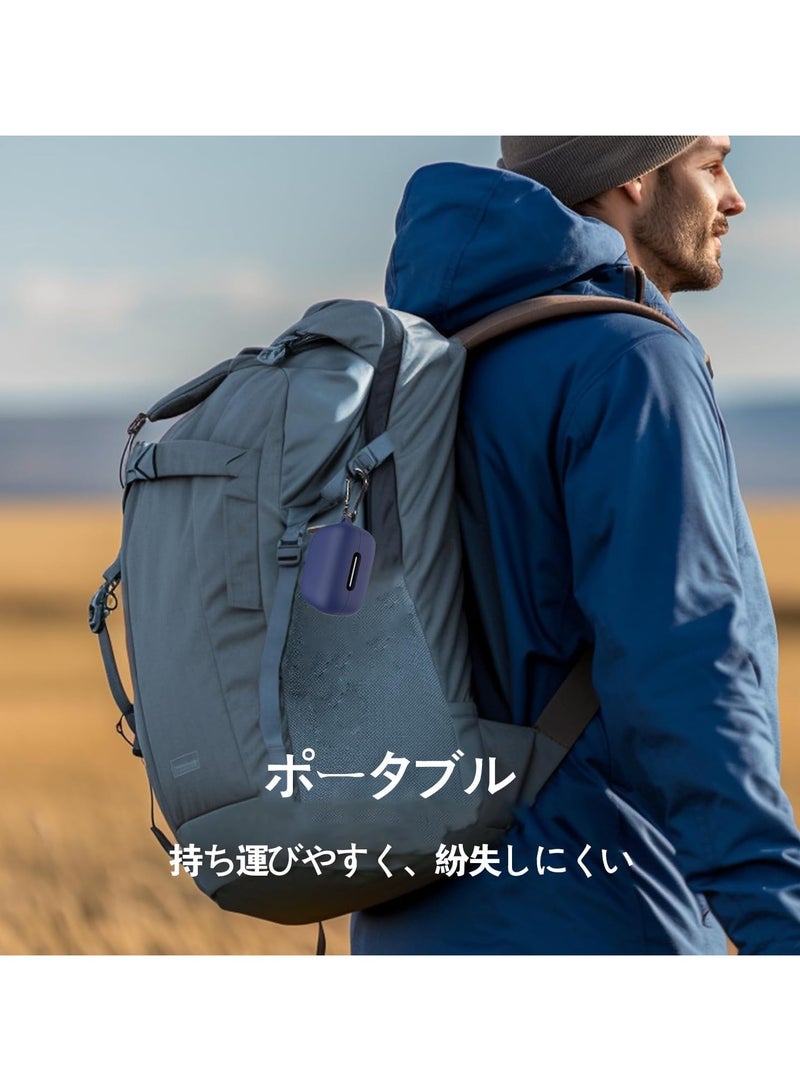 Silicone Case for Anker Soundcore R50i NC - Dark Blue - Image 3