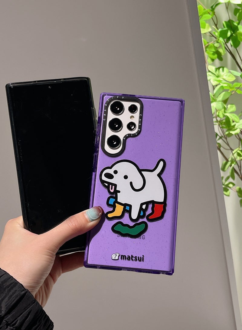 Casetify Puppy Playtime: Samsung Galaxy S24 Ultra Matsui Dog Case - Image 3
