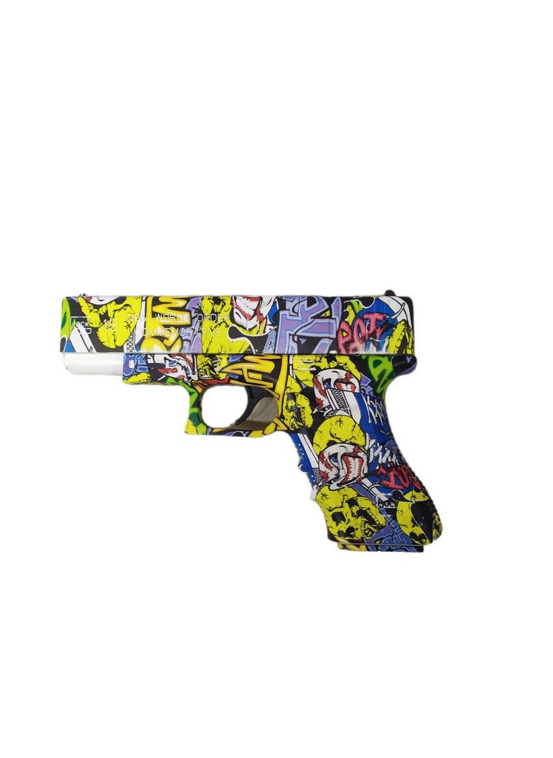 Generic Creative Design Water Bullet Gun 6-7mm Bullet Size With Lazer and Bullets K18 - Multi Color  - Image 3