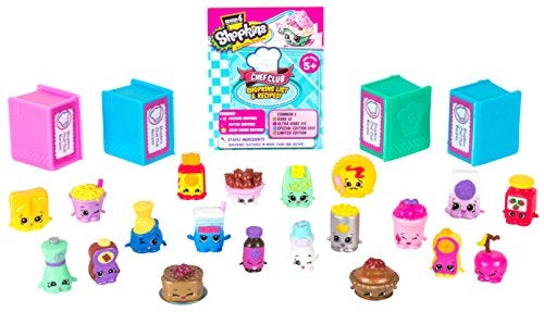 Shopkins مجموعة شوبكنز الموسم 6 نادي الطهاة ميغا باك لعبة قابلة للجمع مع أكثر من 20 قطعة - Image 5