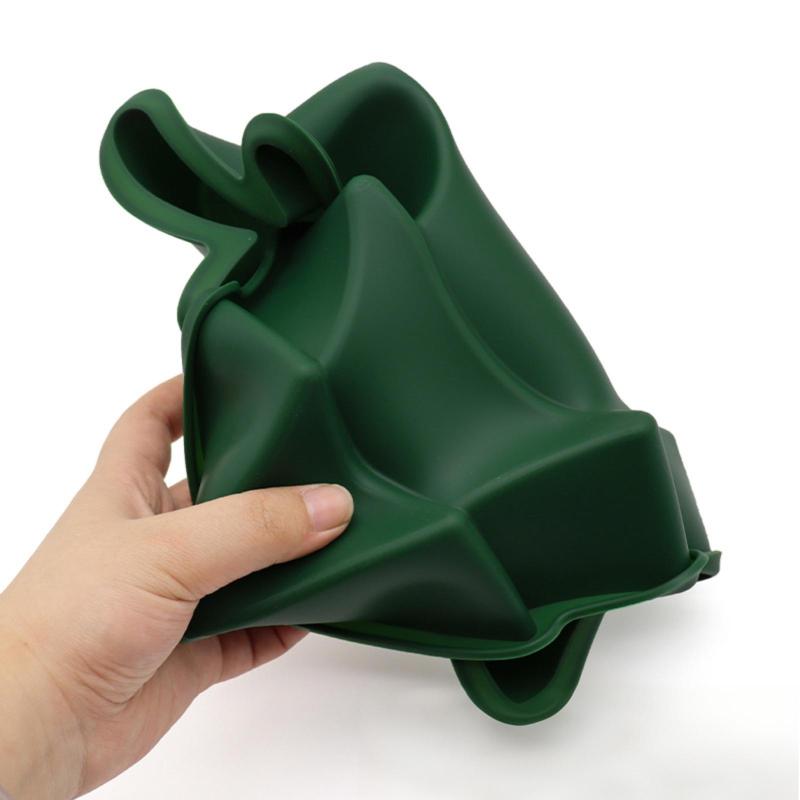 Christmas Tree Silicone Cake Mold: 30cm Green - Heat Resistant Sturdy & Easy To Clean Baking Mold for Home Cake Shops Bakeries Party DIY - Image 4
