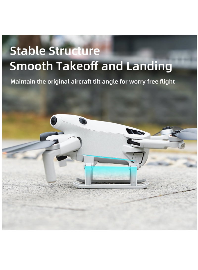 Excefore Mini 4 pro RC Landing Gear Leg Foldable Height Extender Protector Holder for Dji Mini 4 pro Drone Accessories  - Image 3