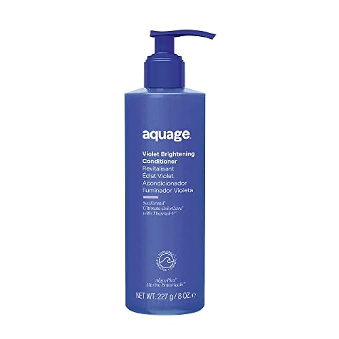 AQUAGE. Violet Brightening Conditioner, 8 oz. - Image 1