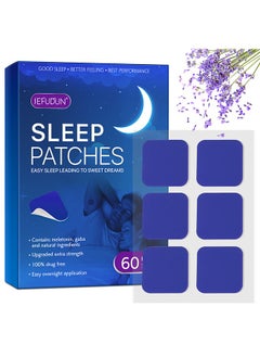Sefudun 60 Pcs - Sleep Patches, Deep Sleep Patches For Adults, Natural Deep Sleep Patches With Quick Acting Ingredients, Sleep Patches For Women, Men And Seniors,  - Image 1