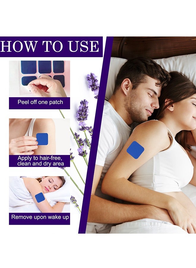 60 Pcs - Sleep Patches, Deep Sleep Patches For Adults, Natural Deep Sleep Patches With Quick Acting Ingredients, Sleep Patches For Women, Men And Seniors,