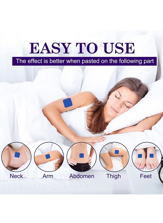 Sefudun 60 Pcs - Sleep Patches, Deep Sleep Patches For Adults, Natural Deep Sleep Patches With Quick Acting Ingredients, Sleep Patches For Women, Men And Seniors,  - Image 5