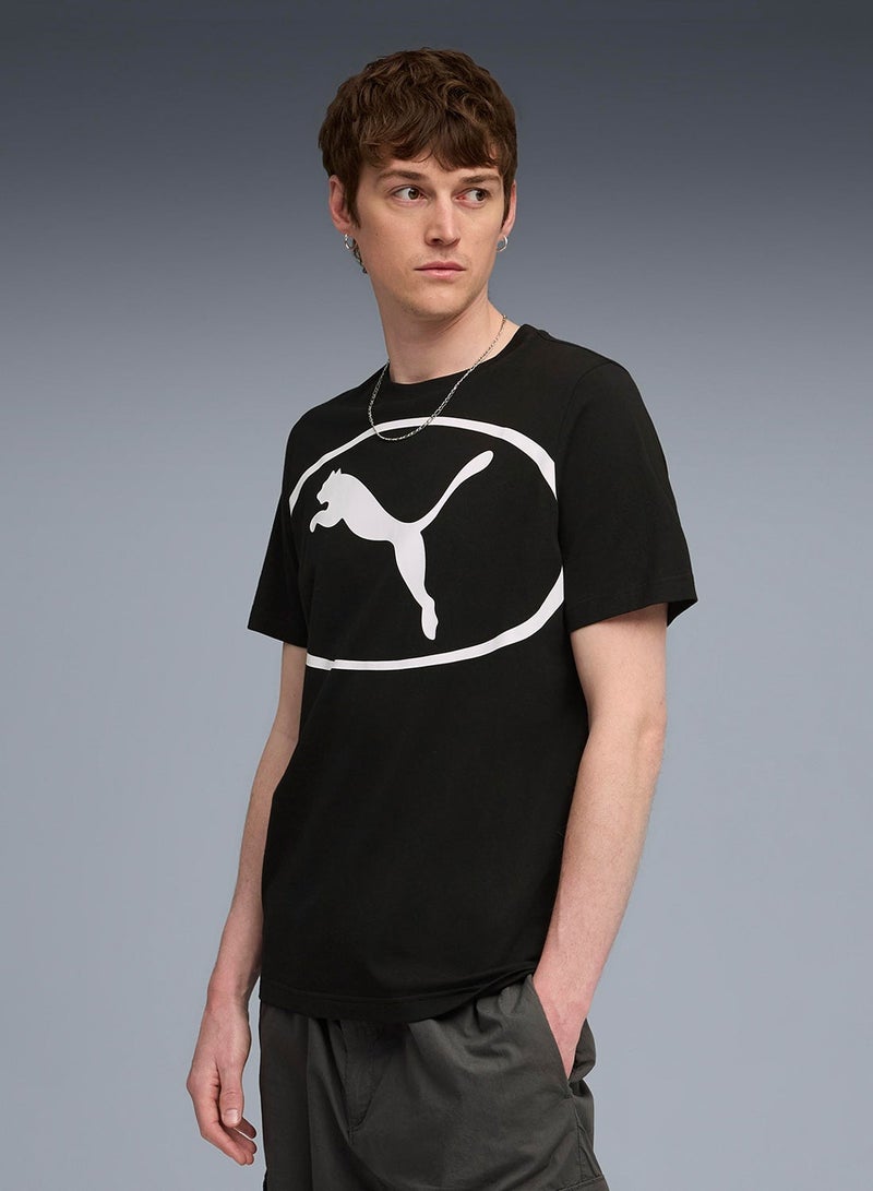 PUMA graphic logo t-shirt - Image 1