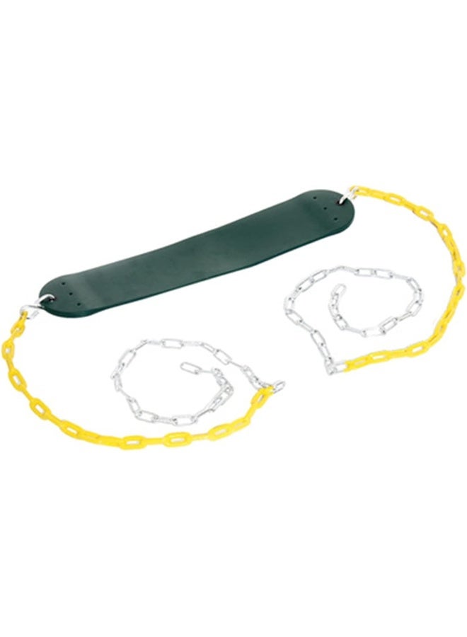 Rainbow Toys zlw-shop Swing Kids Swing Colorful Board Children Garden Yard Outdoor Swing Accessories Hanging Seat Chair Tree Swing (Color : Swing-001 Green) - Image 5