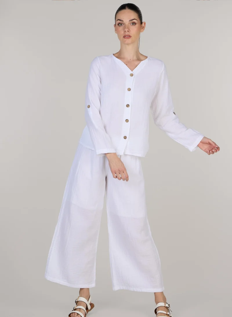 Just Nature Capri Trousers Refined