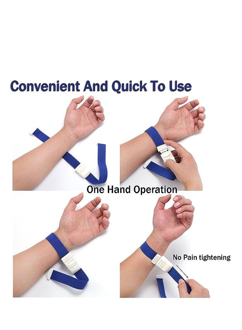 Car First Aid, 5-Pack Emergency Car First Aid Supplies,  Emergency First Aid Quick Release with Buckle, Outdoor Snap-Type Emergency Buckle Band Blue/Green/Orange/Red/Pink - Image 2