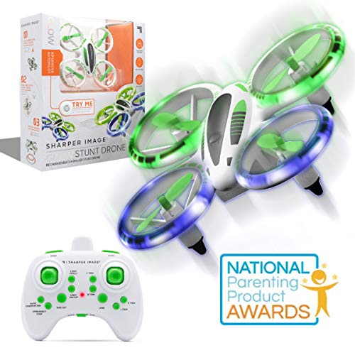 Sharper Image طائرة درون شاربير إيميج 2.4GHz RC المتألقة مع أضواء LED، طائرة رباعية التحكم عن بُعد صغيرة مع هبوط مساعد، طائرة صغيرة للأطفال والمبتدئين، لاسلكية وقابلة لإعادة الشحن - Image 1