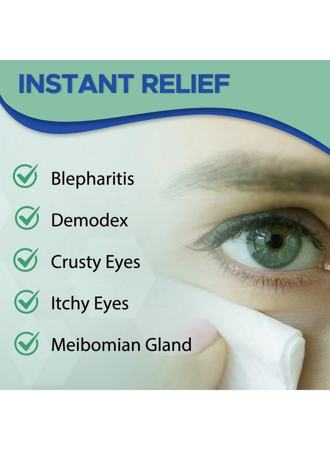 Dr. Fischer Tea Tree Oil Eye Wipes - Hypoallergenic Eyelid Wipes for Sensitive Eyes with Hyaluronic Acid and Chamomile, Makeup Remover, Daily Cleanser (60 wipes) - Image 4