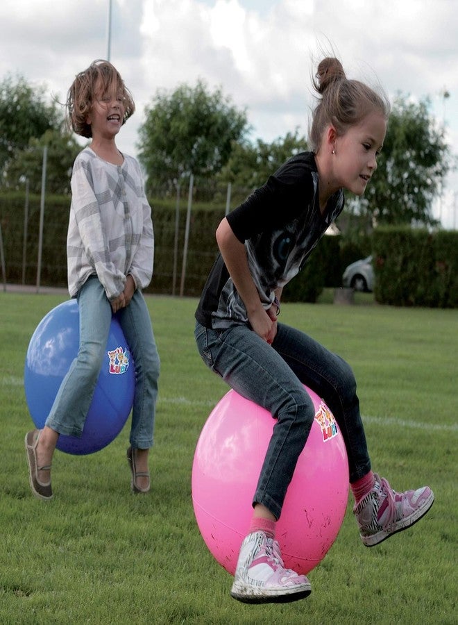 Prakal Bouncy Ball for Children, Bouncy Ball from 3 4 5 6 Years, 18 Inch Hopper Ball, Jump Ball for Boys Girls, Toddlers Spring Balls, Garden Game Indoor Outdoor (65cm) (Pink) - Image 5