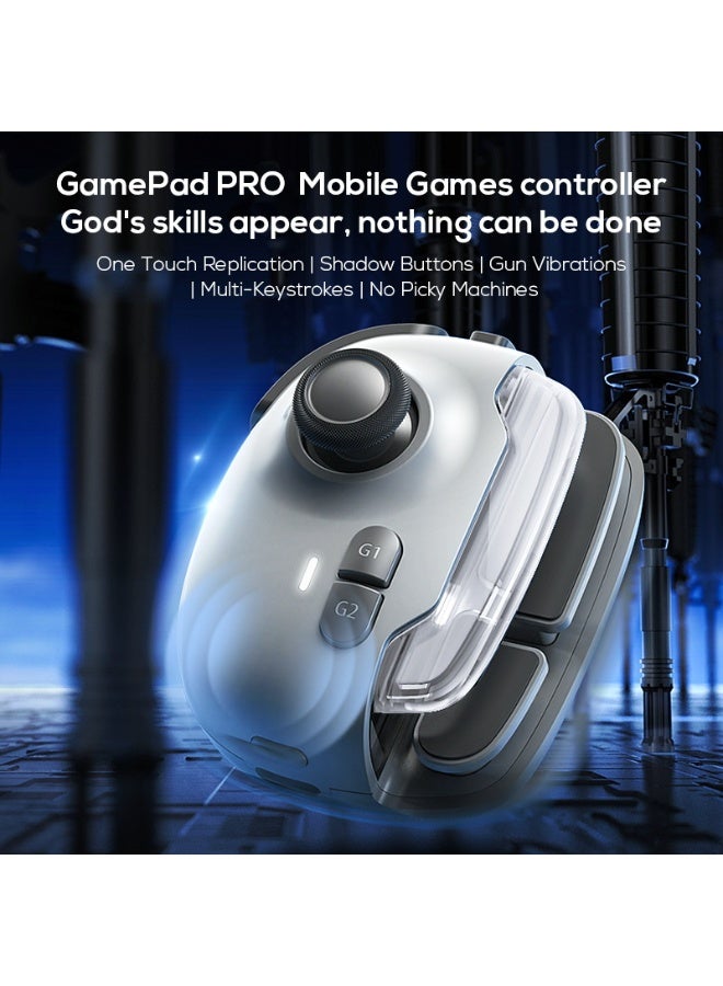 Memo Classic GamePad MEMO Pro MB03 Mobile Games Controller Support Multi-Platform, Android Mapping, Apple Mapping, XBOX Mode with One Touch Replication, Shadow Buttons, Gun Vibrations, Multi-Keystrokes, No Picky Machines, 400mAh Lithium-ion Battery - Image 4