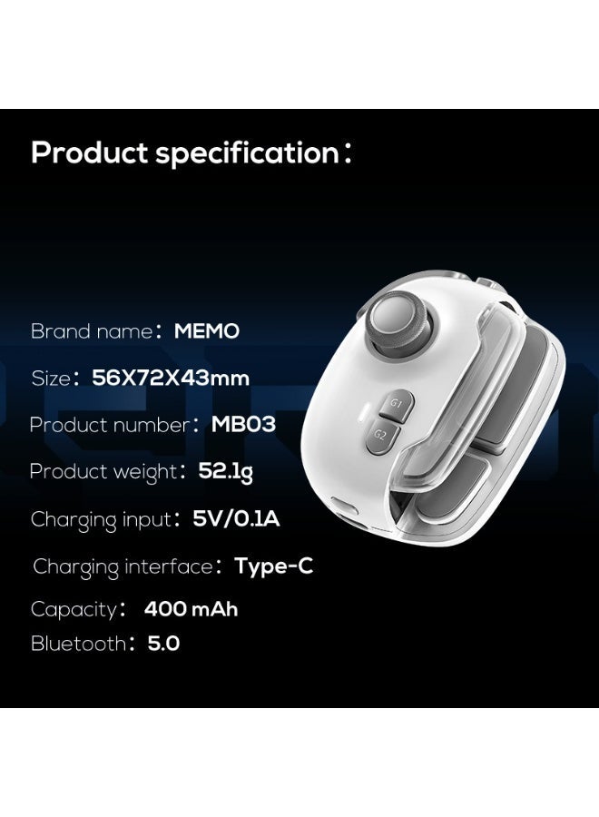 Memo Classic GamePad MEMO Pro MB03 Mobile Games Controller Support Multi-Platform, Android Mapping, Apple Mapping, XBOX Mode with One Touch Replication, Shadow Buttons, Gun Vibrations, Multi-Keystrokes, No Picky Machines, 400mAh Lithium-ion Battery - Image 3