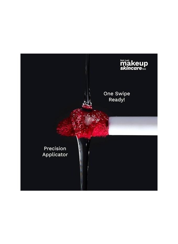 PILGRIM Pilgrim Liquid Matte Lipstick - Berry Tease | Lipstick for Women with Hyaluronic Acid & Spanish Squalane | Transferproof, Long Lasting & Non Drying with Hydrating Ingredients 3gms  - Image 2