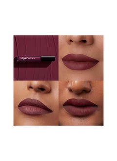 PILGRIM Pilgrim Liquid Matte Lipstick - Berry Tease | Lipstick for Women with Hyaluronic Acid & Spanish Squalane | Transferproof, Long Lasting & Non Drying with Hydrating Ingredients 3gms  - Image 3