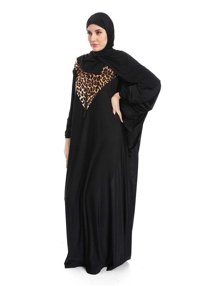 سيزار اسدال صلاة حريمي مزود بنقش تايجر  - Image 3