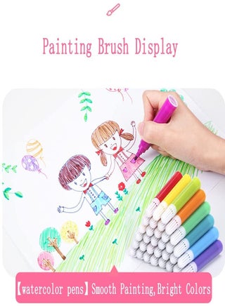 208 PCS Art Supplies, BRAND Drawing Kit for Kids Adults Art Set with Double Sided Trifold Easel, Oil Pastels, Crayons(Pink) - pzsku/Z54D50408E6E0932595E2Z/45/_/1742932049/ad74ee0b-44f6-4f04-a304-fc4989680552