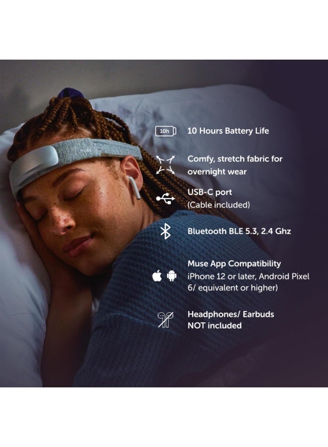 Muse S Brain Sensing Headband - Athena 3rd Gen blue dark - Image 4