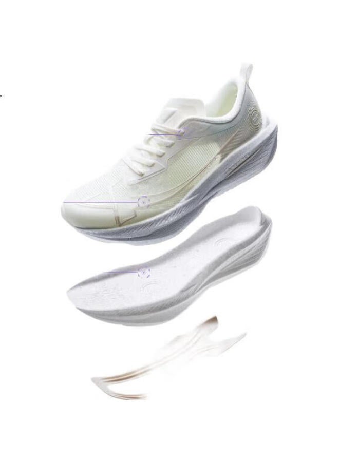Xtep One-piece Molded Second Generation Women's Running Shoes Sports Shoes Breathable Lightweight Shock Absorption Speed Training Professional Running Shoes - Image 2