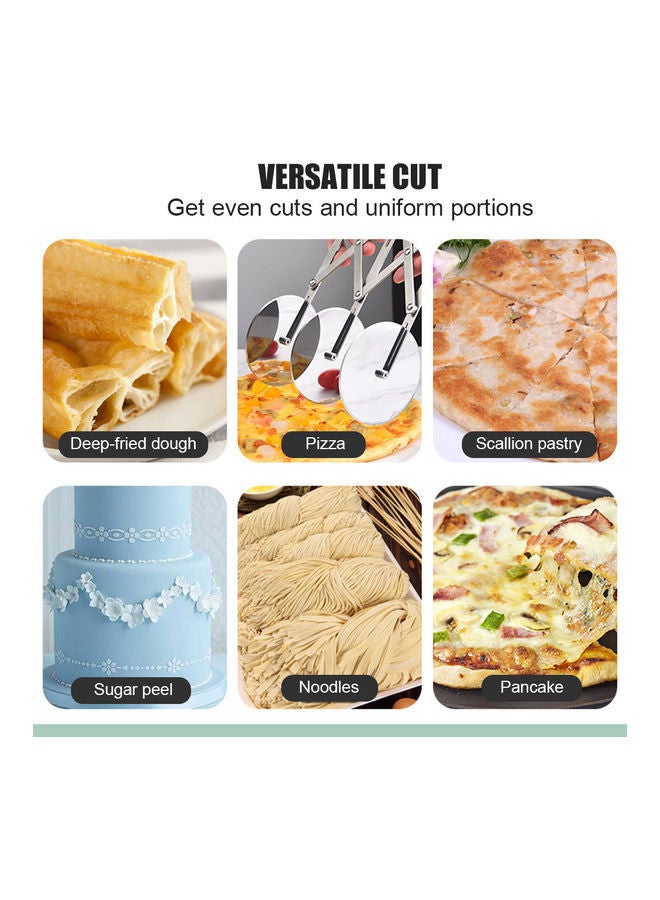 NIBEMINENT Expandable Pastry Cutter Silver 30.00 x 5.50 10.00cm - Image 3