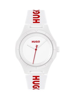 HUGO BOSS Men's Analog Round Shape Silicone Wrist Watch 1530345 - 42 Mm  - Image 1