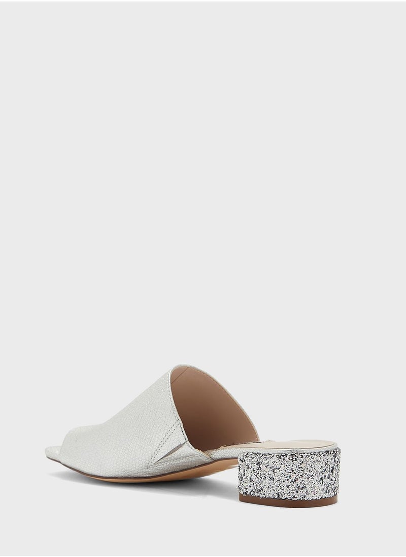 NINE WEST - Raydon Low Heel Mule - Image 1