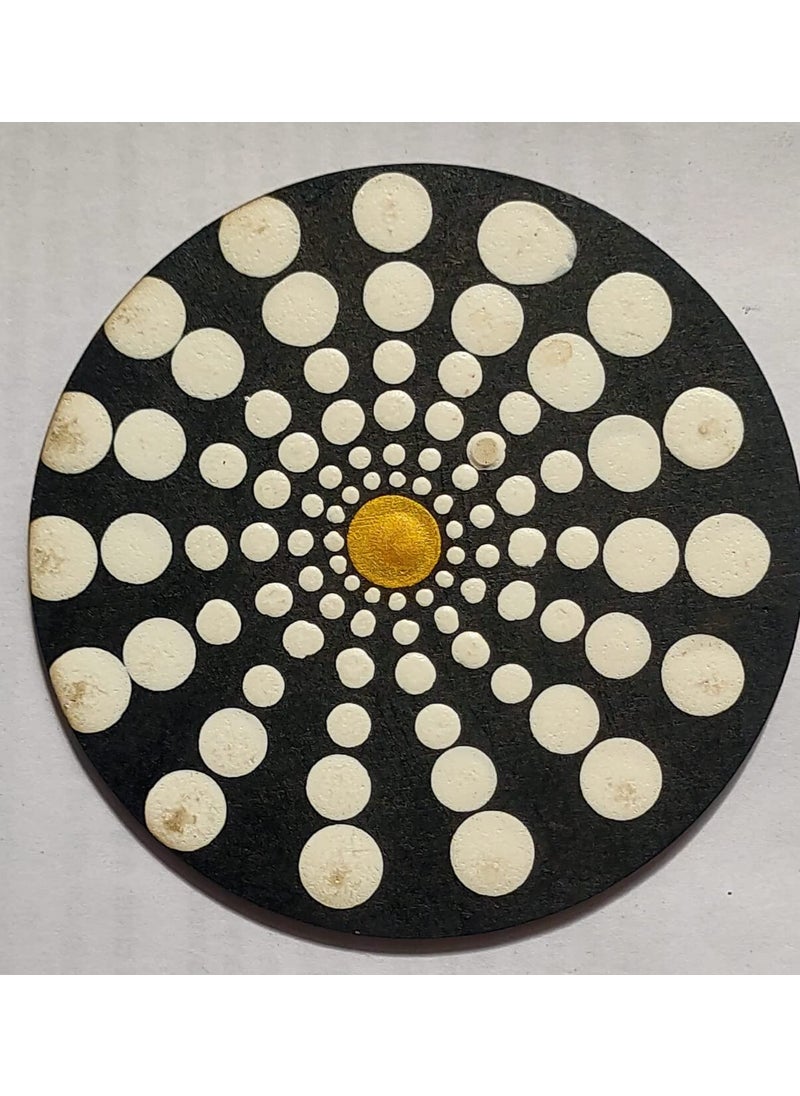 Generic MDF Round Board 12 inch 30 cm for Art and Craft Work 4 mm Thick Approx Good for Art and Craft Mandala Art Painting and Other Creative Work Pack of 1 Board R1  - Image 5